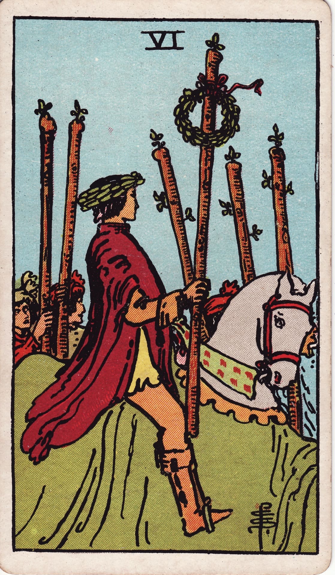 Six of Wands (완드 6)