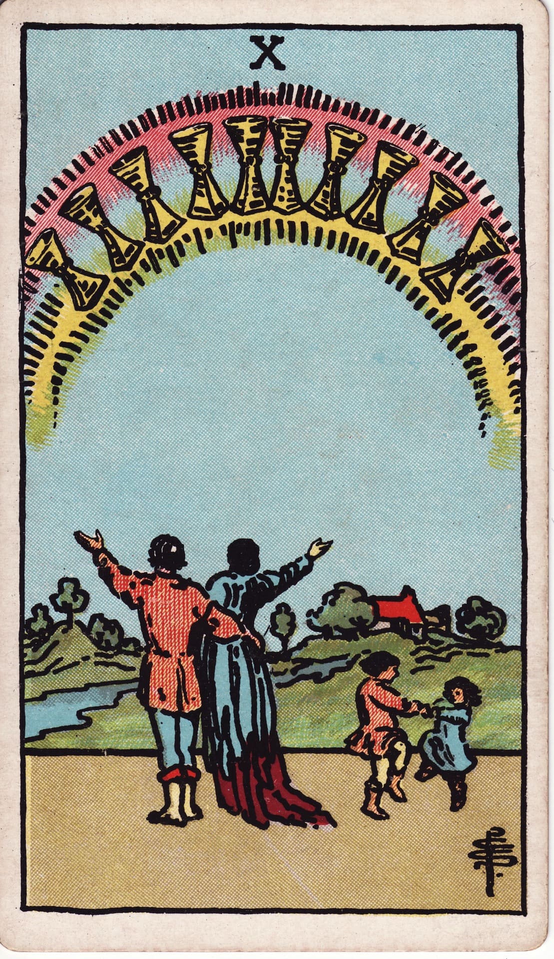 Ten of Cups (컵 10)