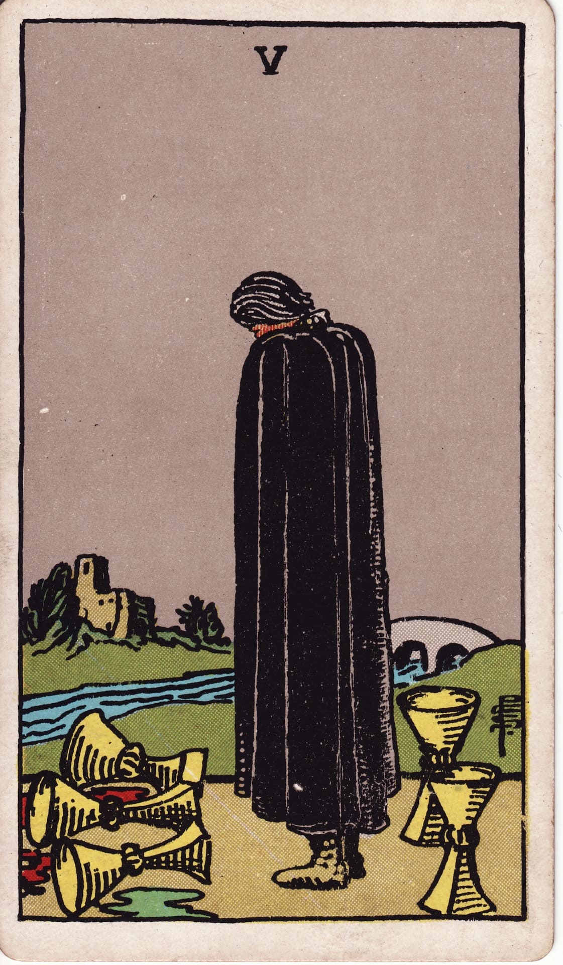Five of Cups (컵 5)